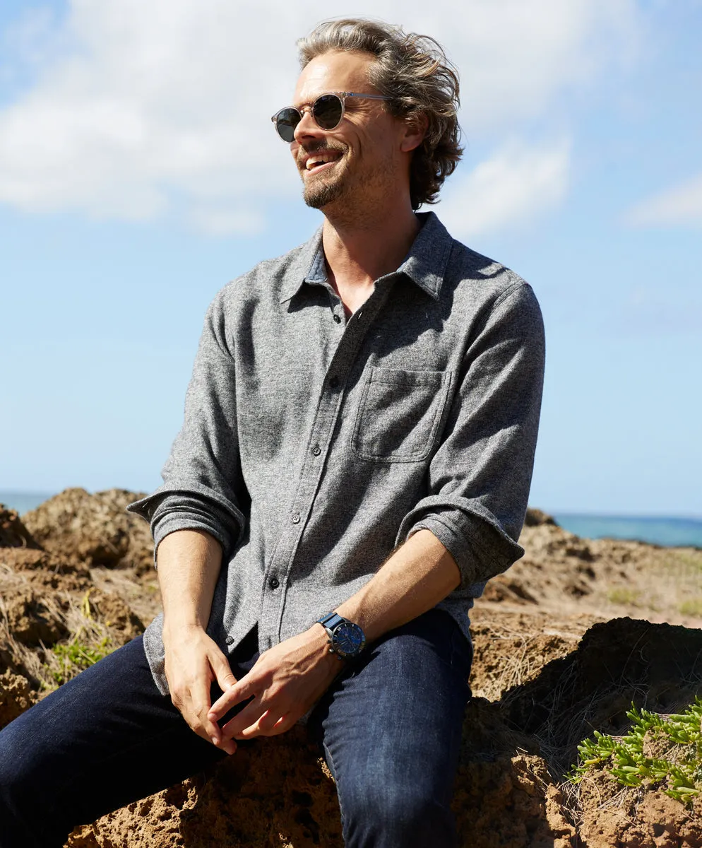 Jaspe Transitional Flannel - Outerworn sold by Outerknown