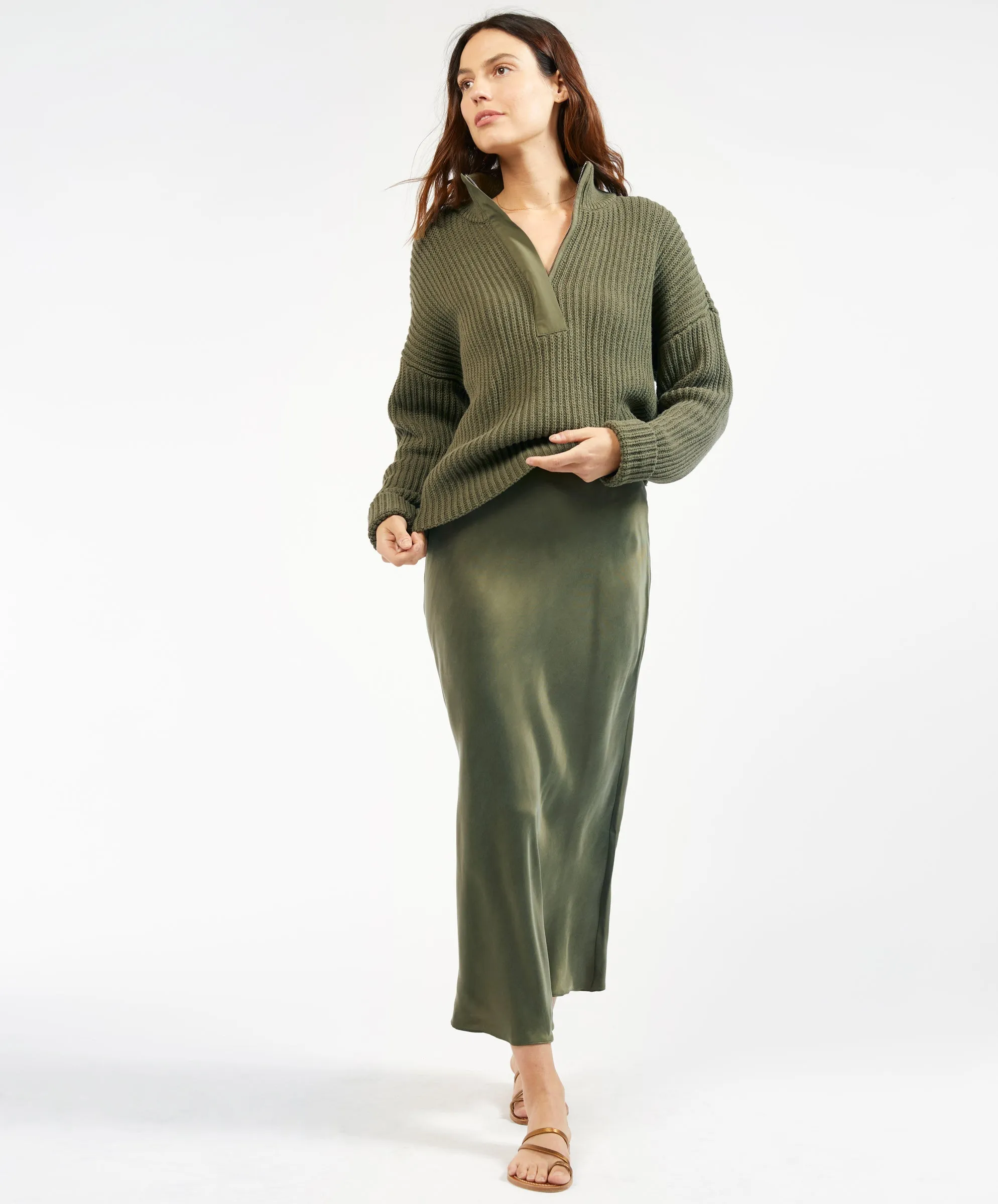 Regan Slip Skirt - Outerworn sold by Outerknown product image thumbnail 2