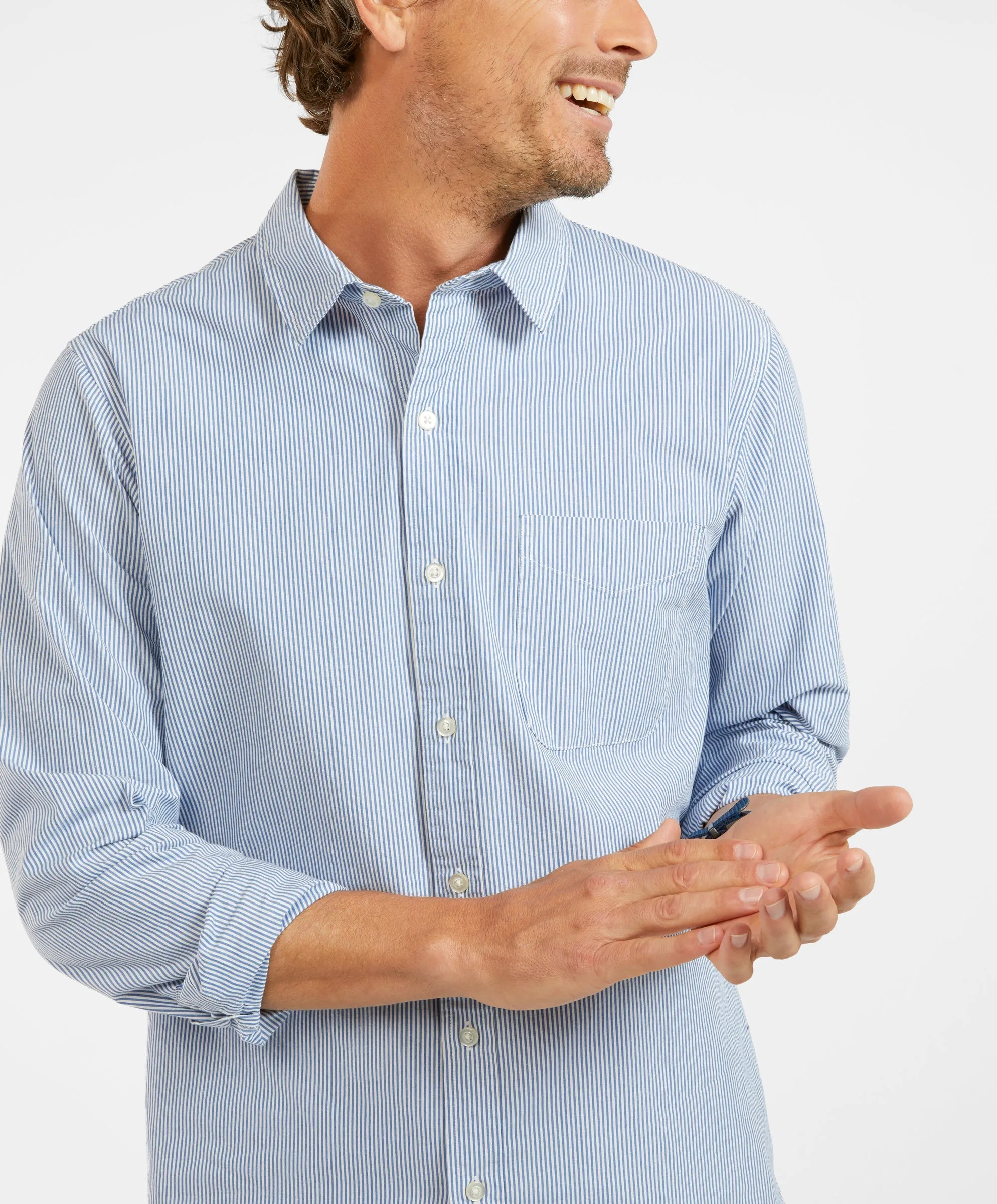 Miles Poplin Shirt - Outerworn sold by Outerknown product image thumbnail 4