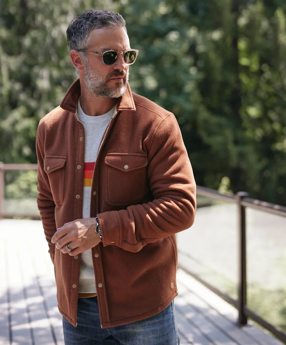 Fogbank Fleece Shirt - Outerworn sold by Outerknown product image thumbnail 2