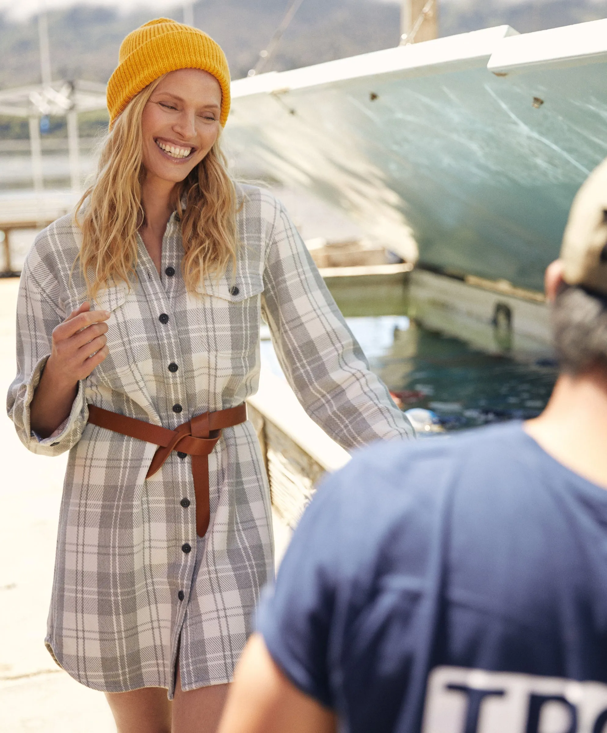 Blanket Shirt Dress - Outerworn sold by Outerknown product image thumbnail 2