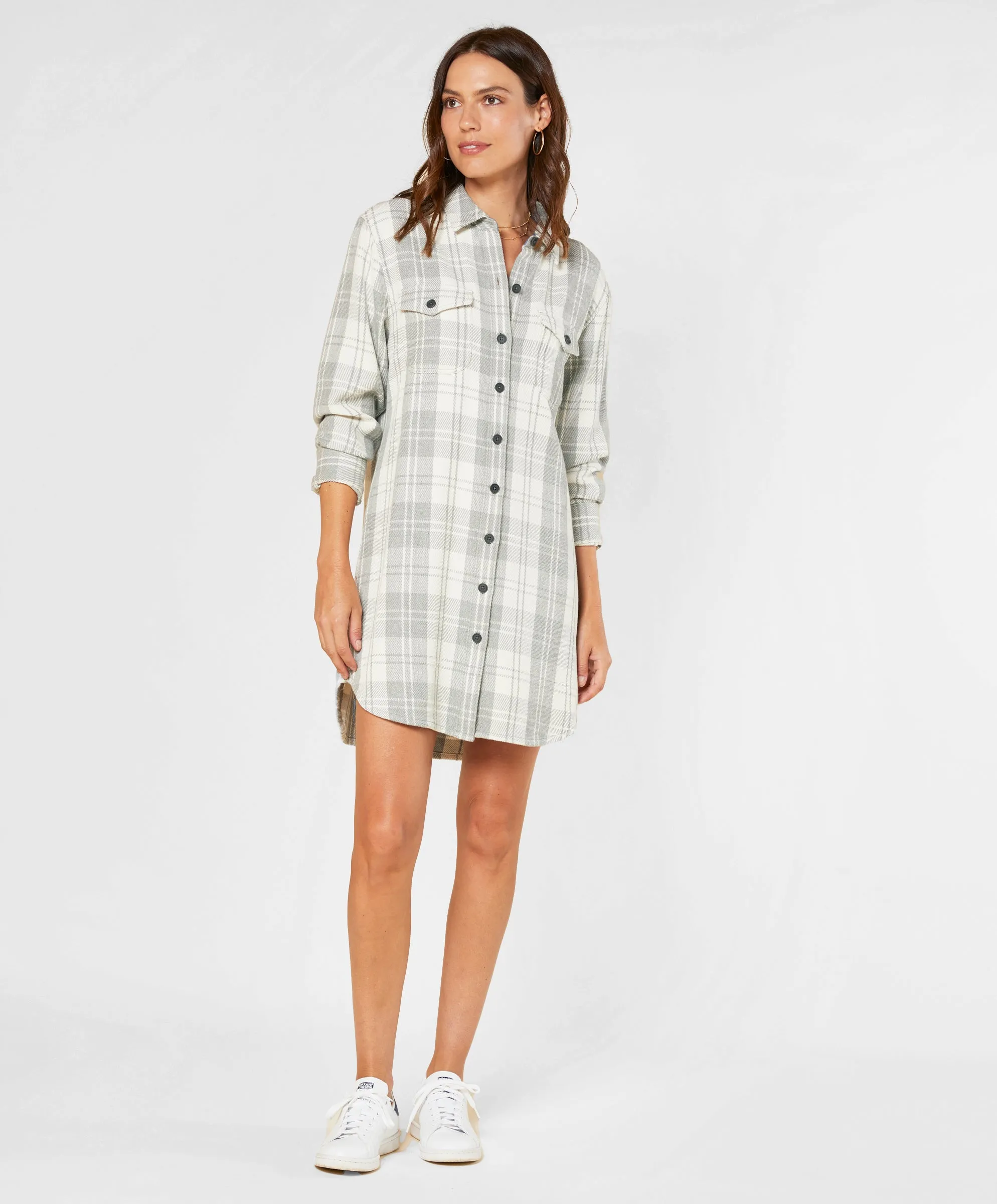 Blanket Shirt Dress - Outerworn sold by Outerknown product image thumbnail 4