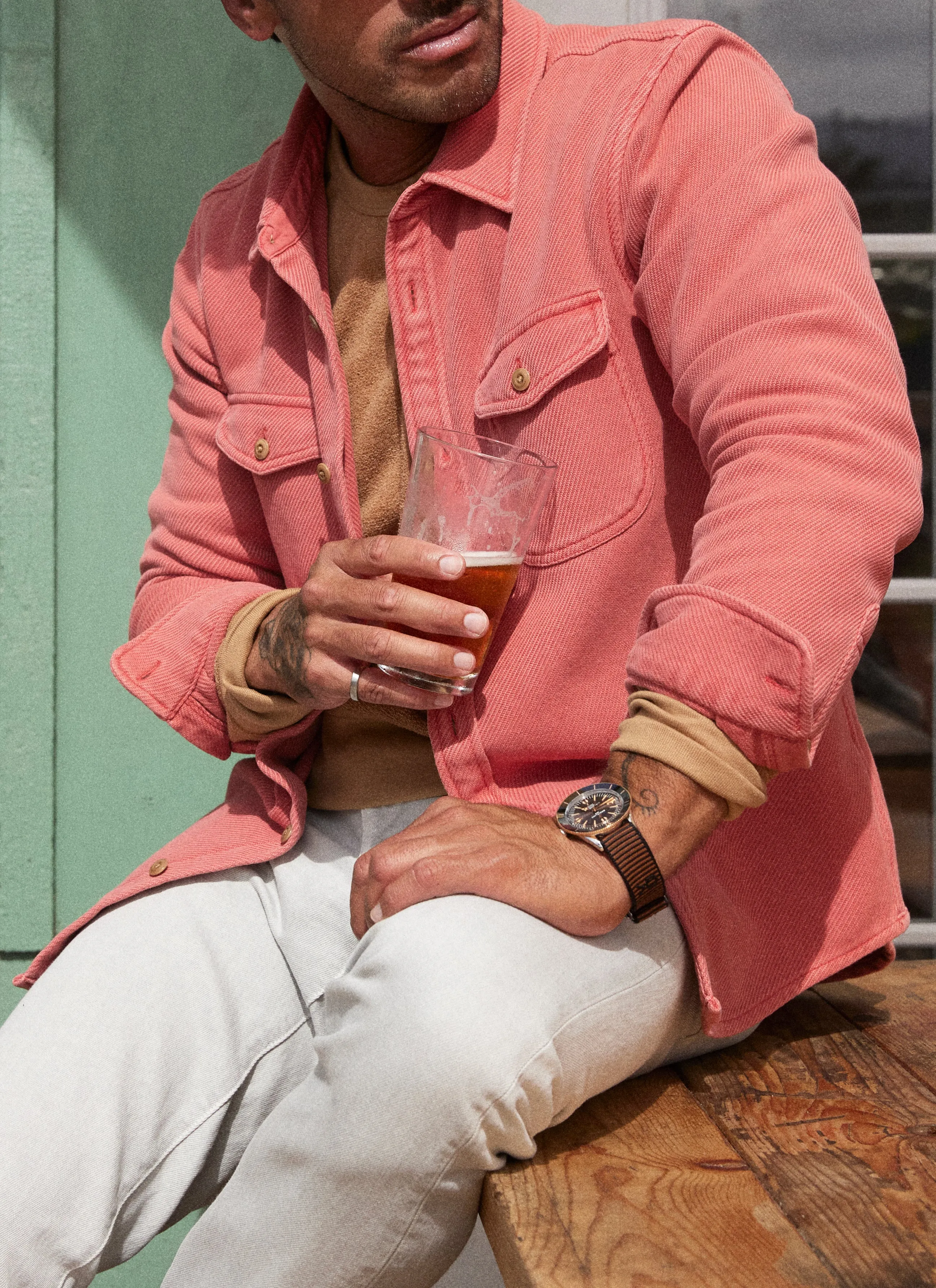 Chroma Blanket Shirt - SALE - Outerworn sold by Outerknown product image thumbnail 2