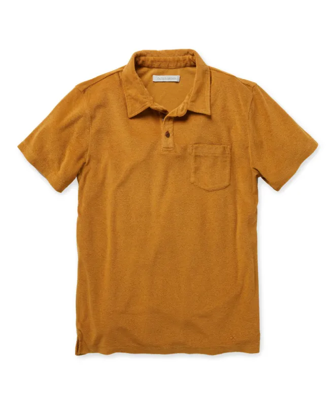 Hightide Terry Polo - Outerworn made by Outerknown
