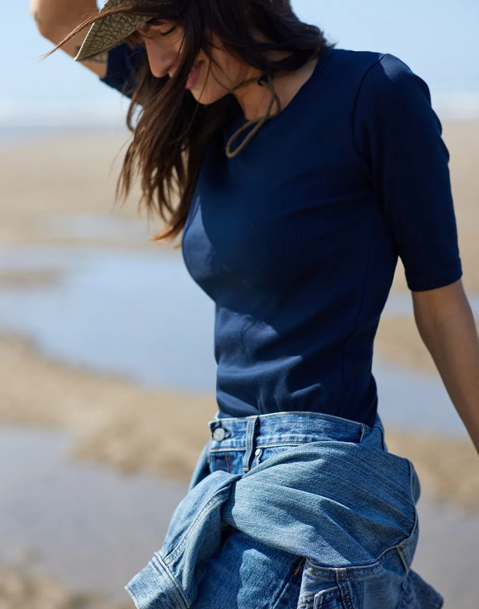 Sojourn Ribbed Tee - Outerworn sold by Outerknown product image thumbnail 2