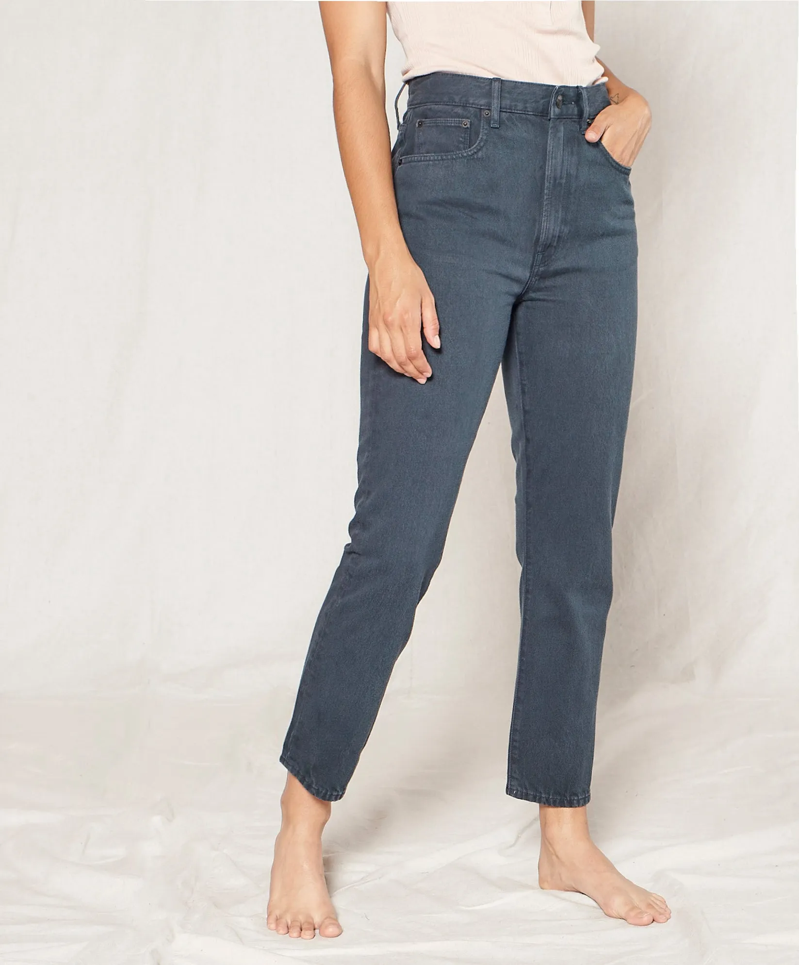 Dune High Rise Slim Fit Jeans - Outerworn sold by Outerknown product image thumbnail 3