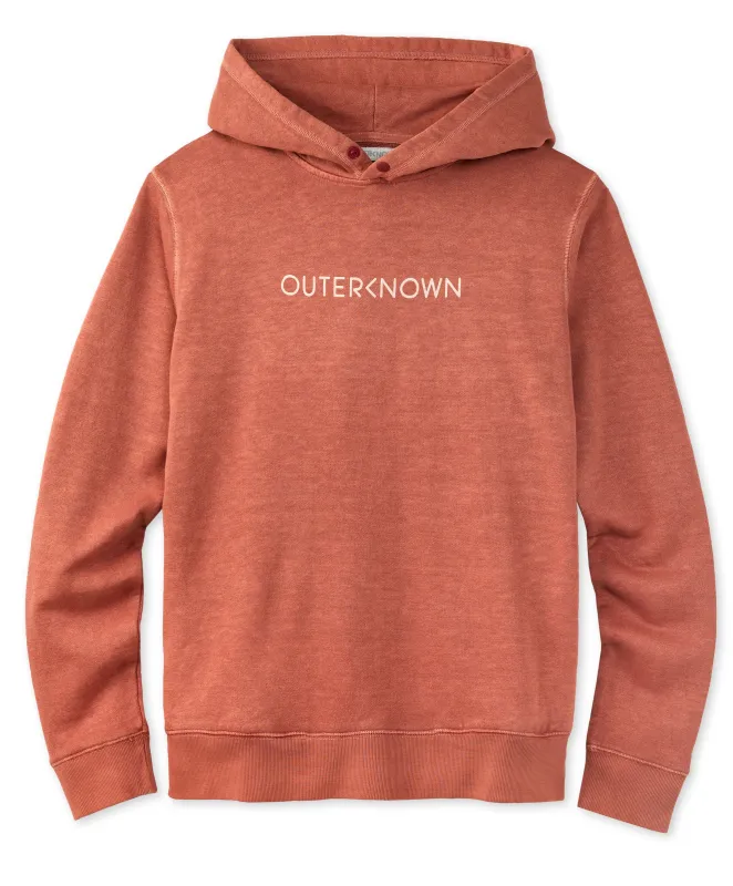 OK Wordmark Snap Hoodie - Outerworn made by Outerknown