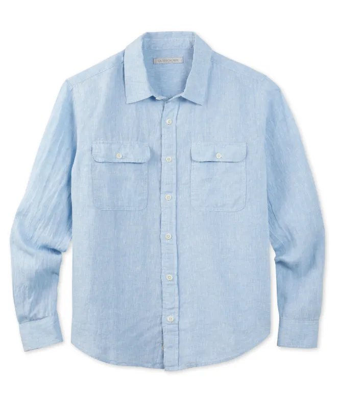 Windward Linen Shirt - Outerworn made by Outerknown