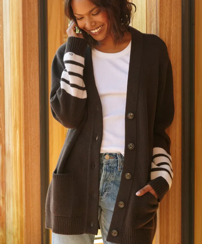 Cameron Boyfriend Cardigan - Outerworn made by Outerknown