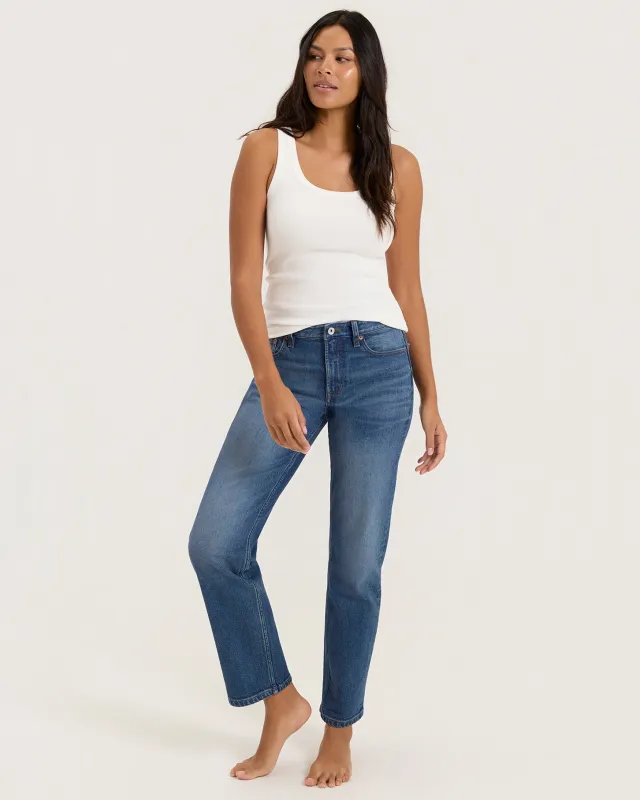 The Scout Straight Jean made by Outerknown