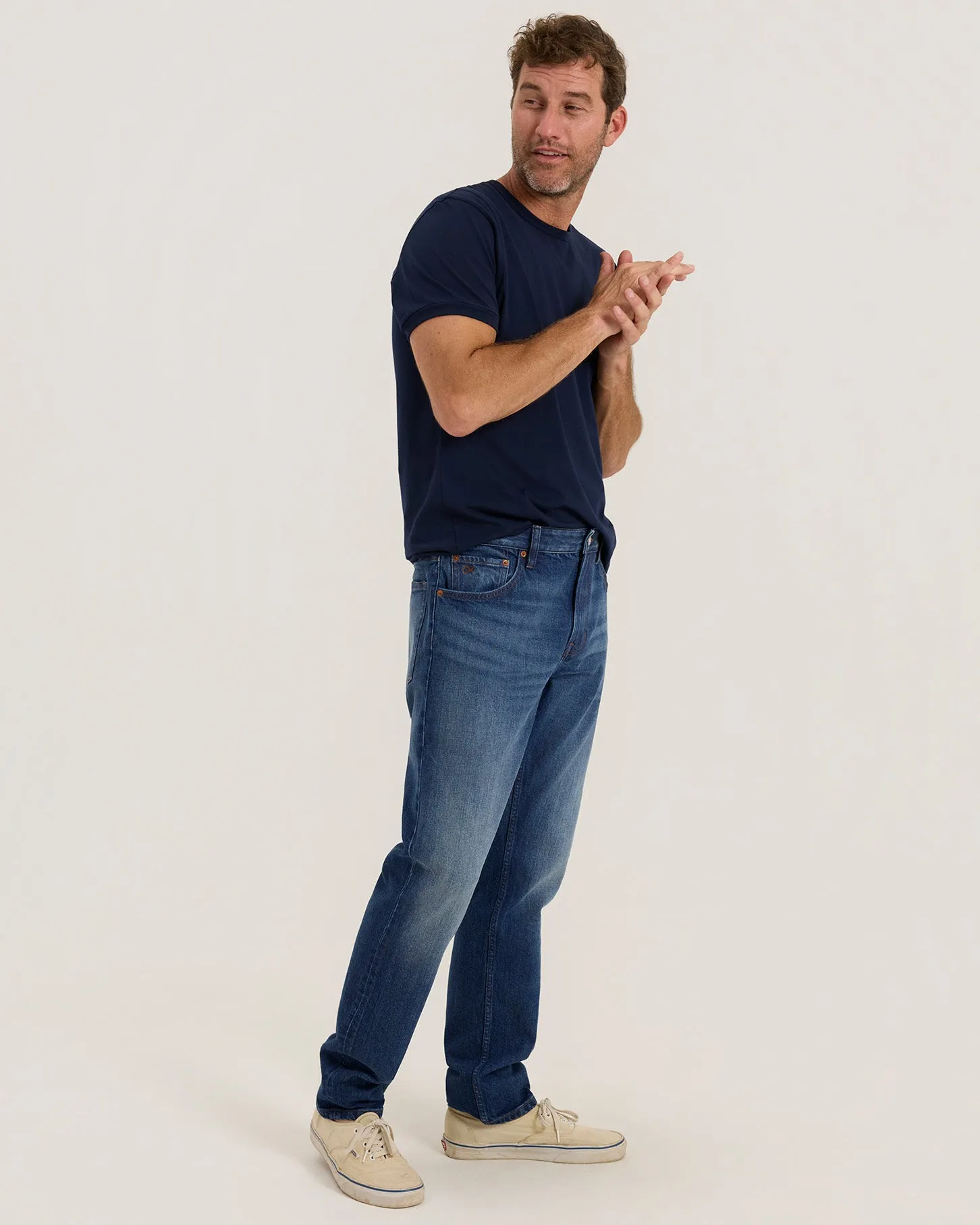 The Highline Slim Jean sold by Outerknown