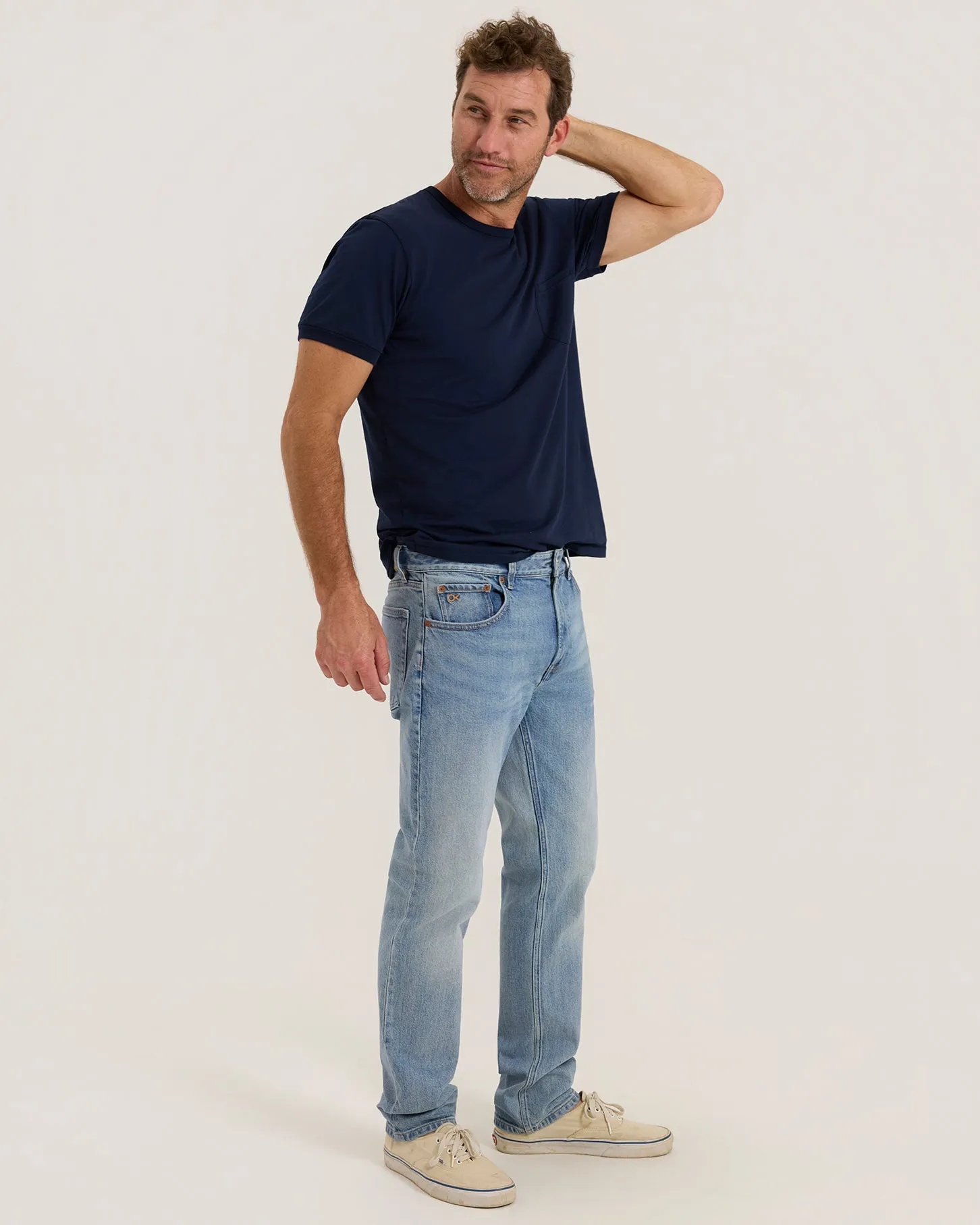 The Highline Slim Jean sold by Outerknown