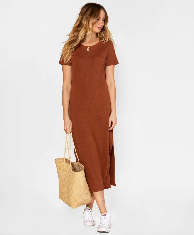 Neptune Tee Dress - Outerworn made by Outerknown