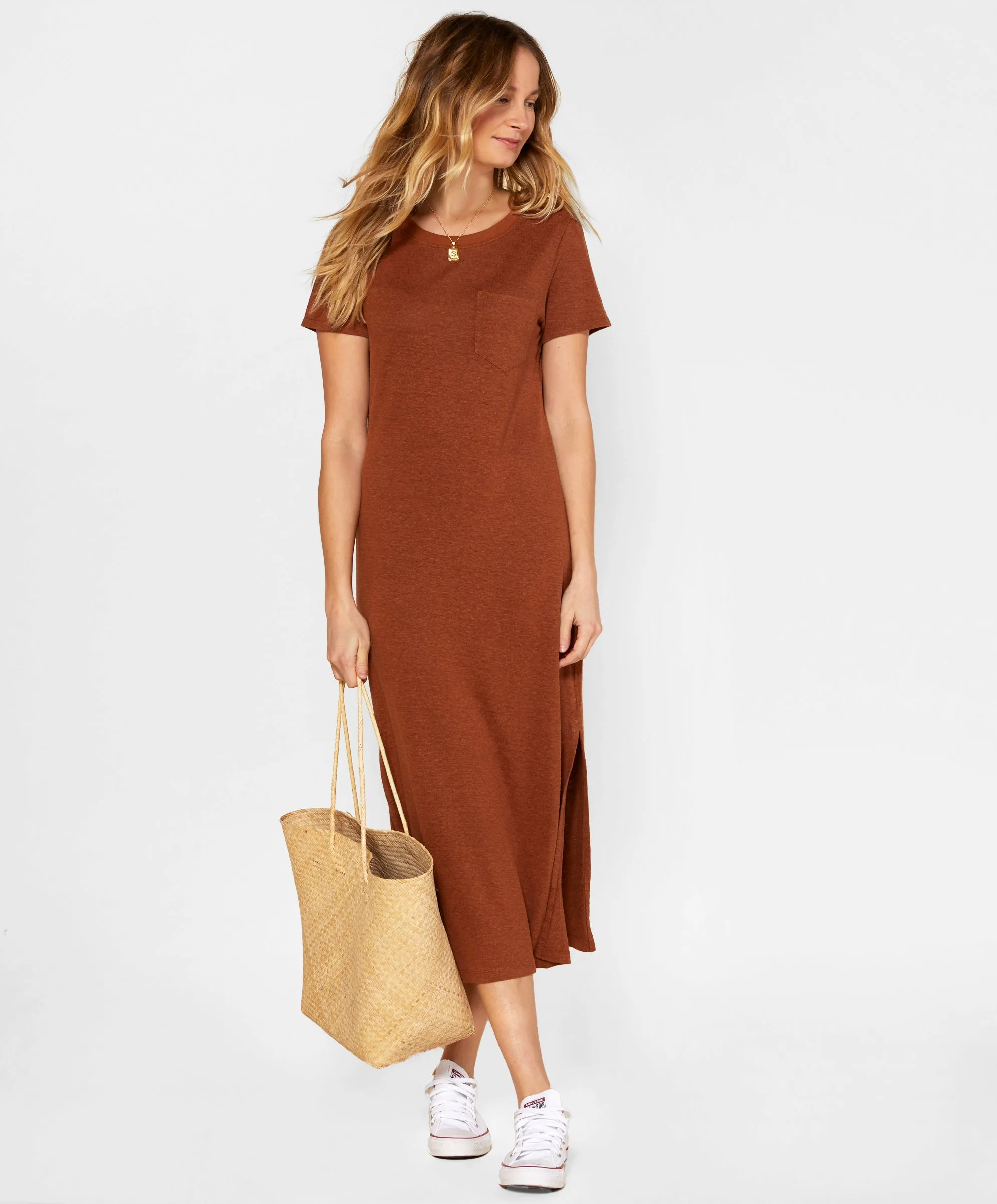 Neptune Tee Dress - Outerworn sold by Outerknown