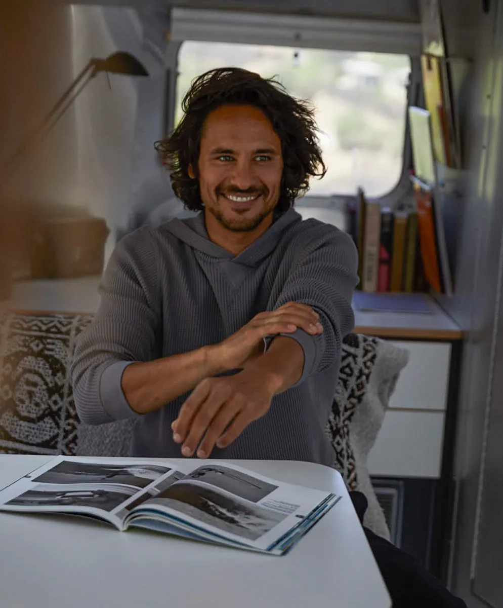 Miles Waffle Hoodie - Outerworn sold by Outerknown product image thumbnail 2