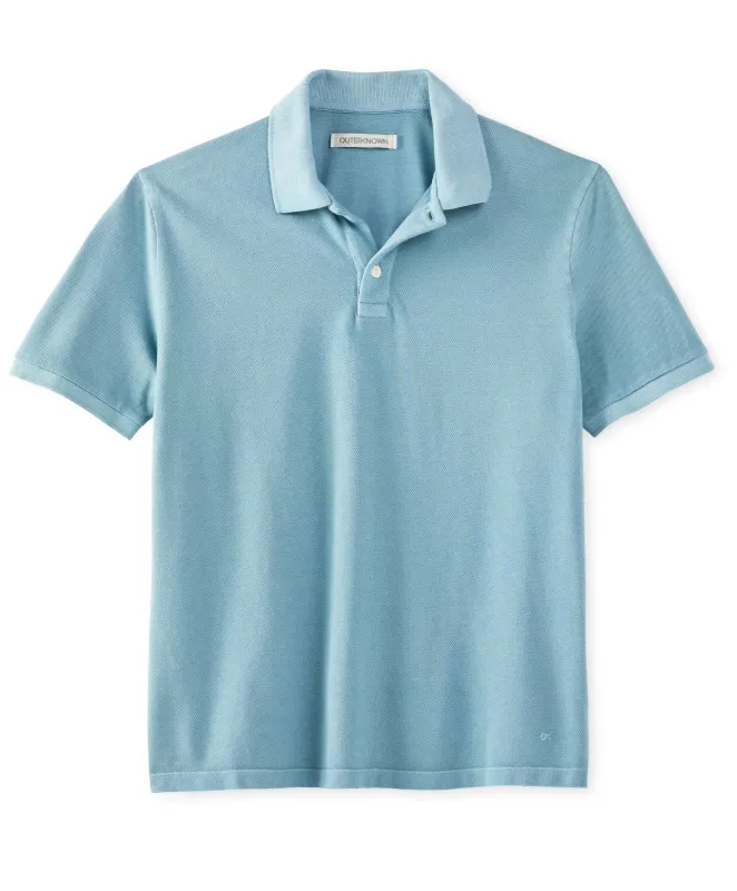 Palms Pique Polo - Outerworn made by Outerknown