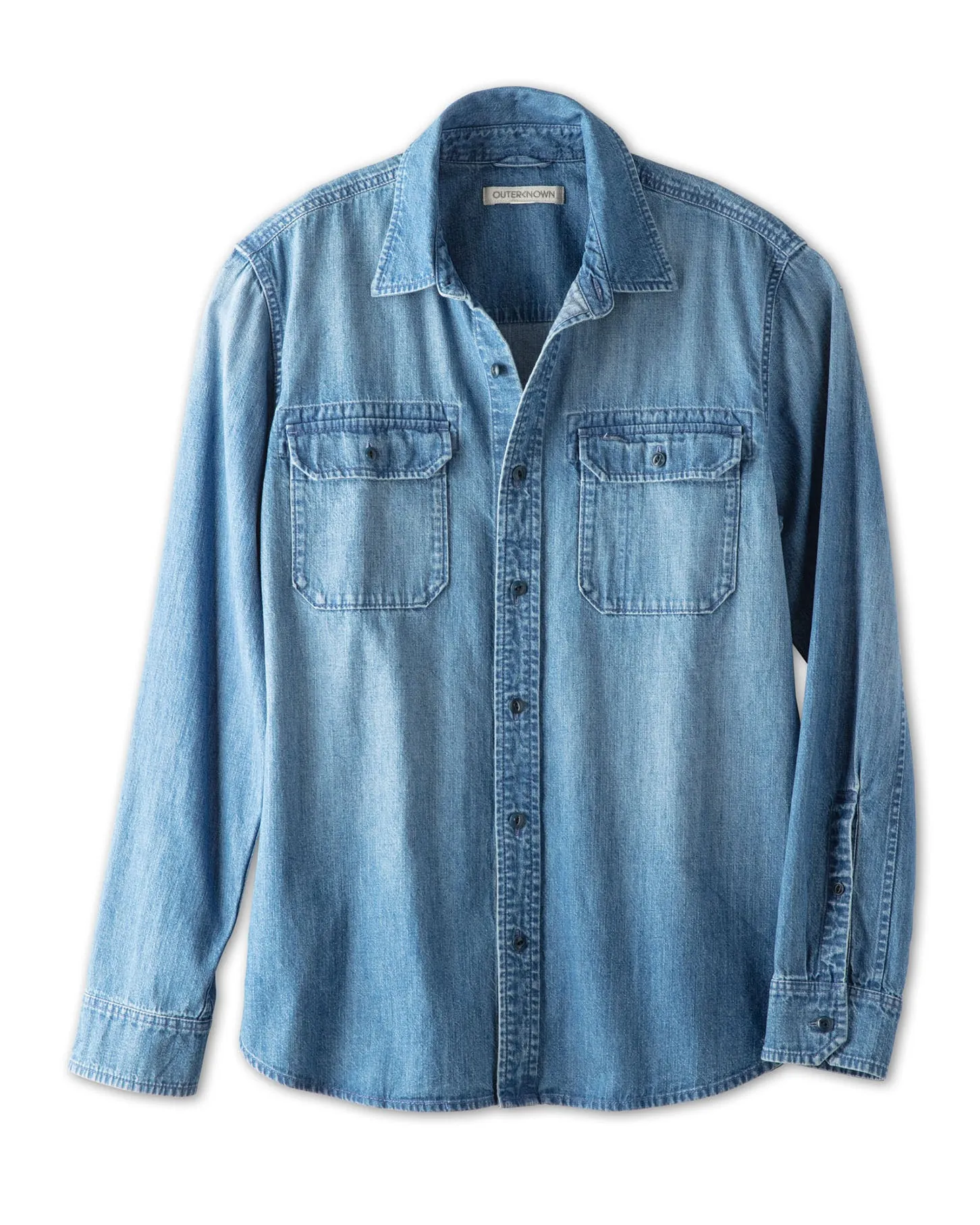 Denim Utilitarian Shirt - Outerworn sold by Outerknown