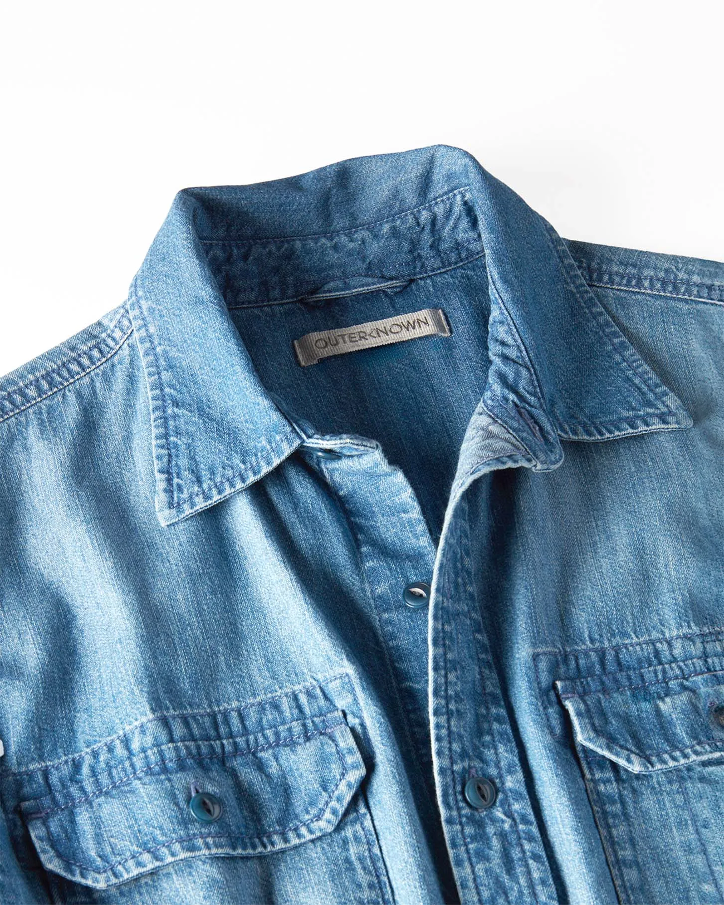 Denim Utilitarian Shirt - Outerworn sold by Outerknown product image thumbnail 2