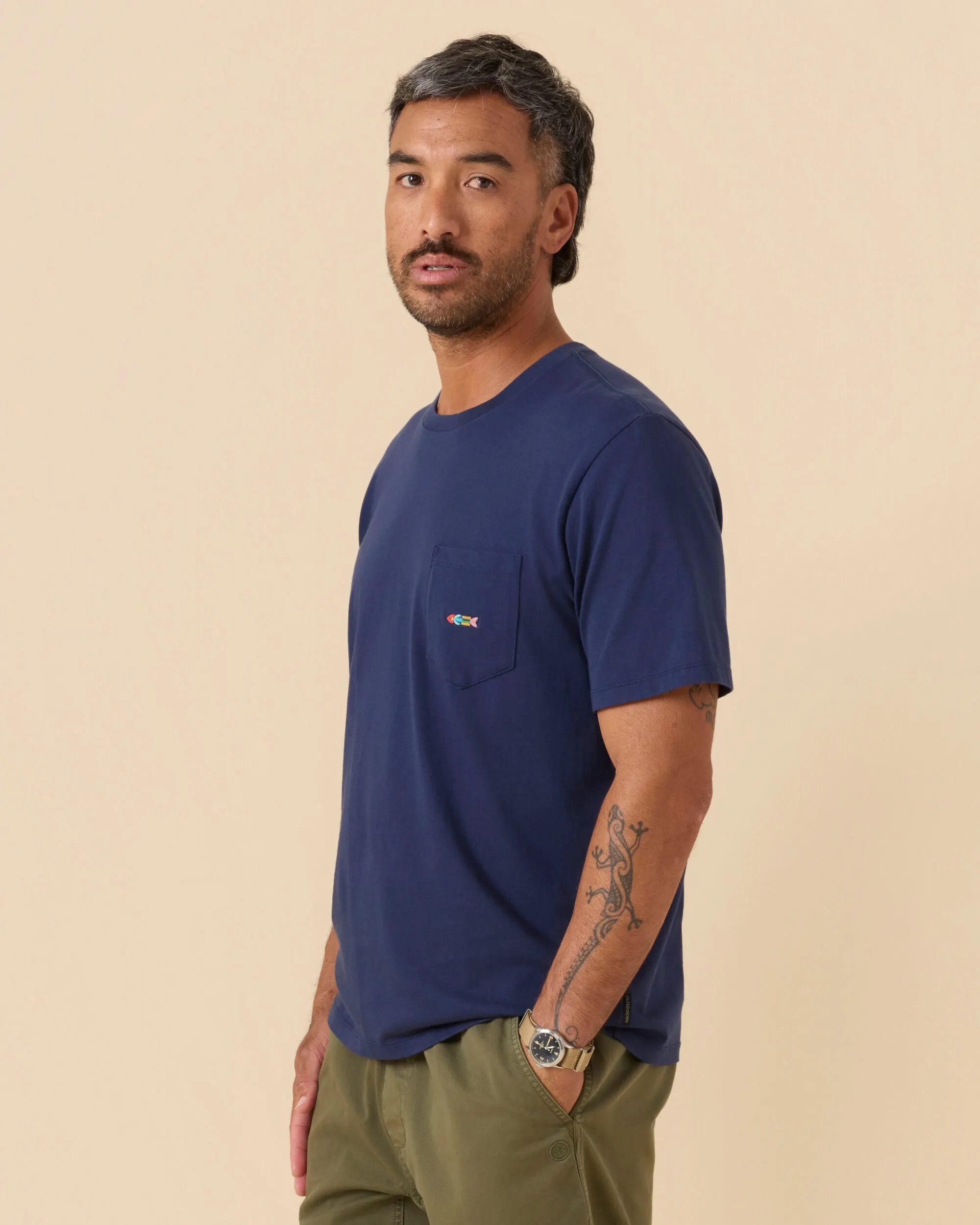 Journey Fish Pocket Tee - FINAL SALE sold by Outerknown product image thumbnail 3