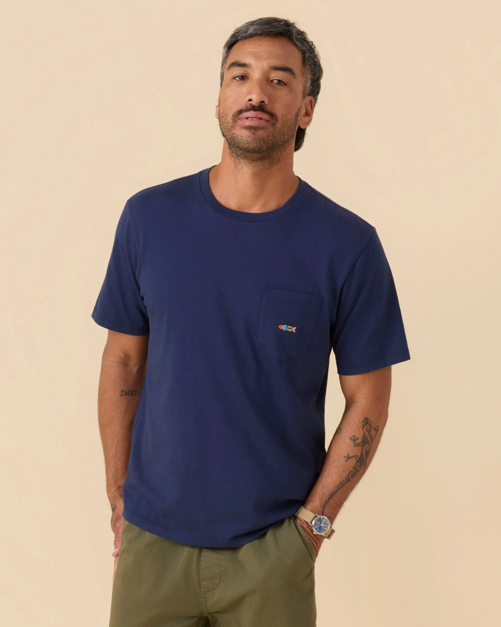 Journey Fish Pocket Tee - FINAL SALE sold by Outerknown product image thumbnail 2
