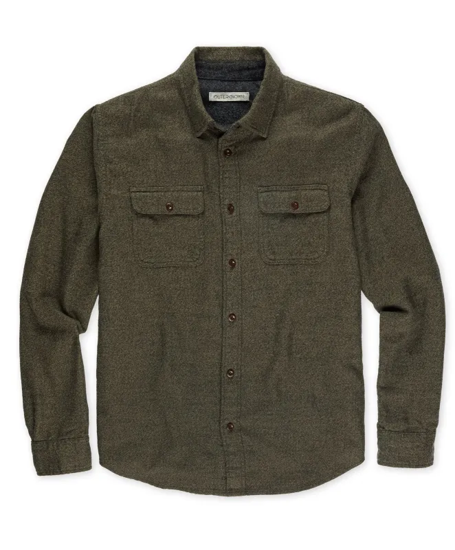 Transitional Flannel Utility Shirt - Outerworn made by Outerknown