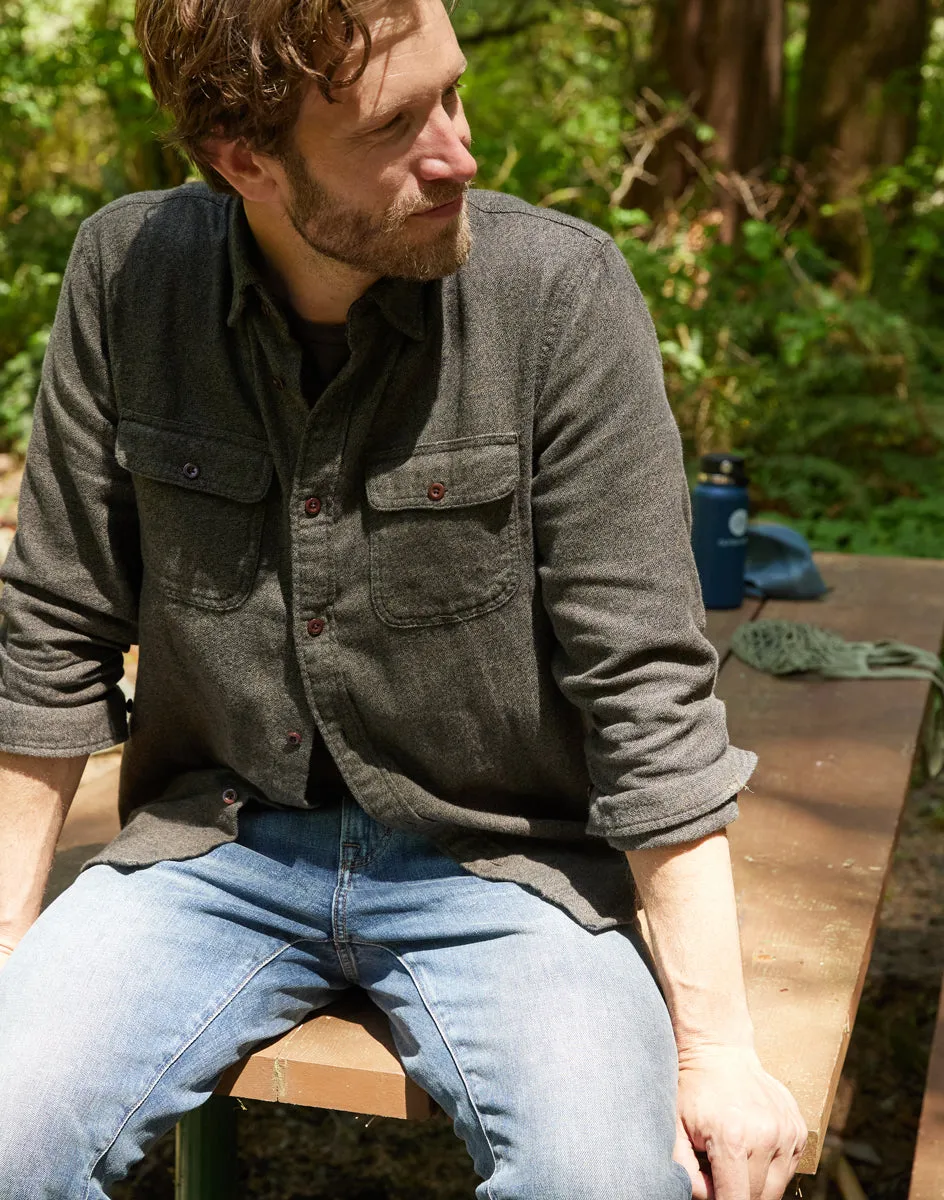 Transitional Flannel Utility Shirt - Outerworn sold by Outerknown product image thumbnail 2
