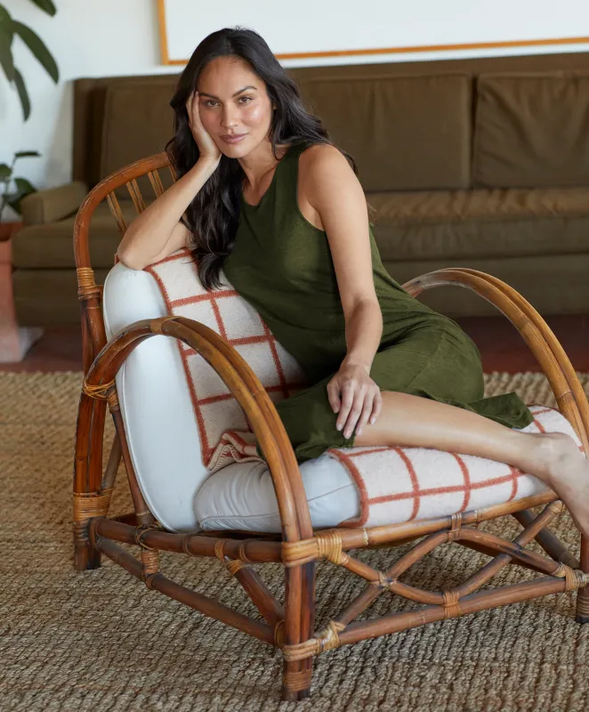 Offshore Linen Tank Dress - Outerworn made by Outerknown