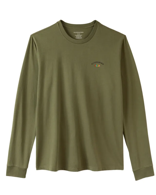 Journey Fish L/S Tee - FINAL SALE made by Outerknown