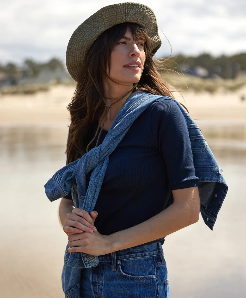 Sojourn Ribbed Tee - Outerworn sold by Outerknown