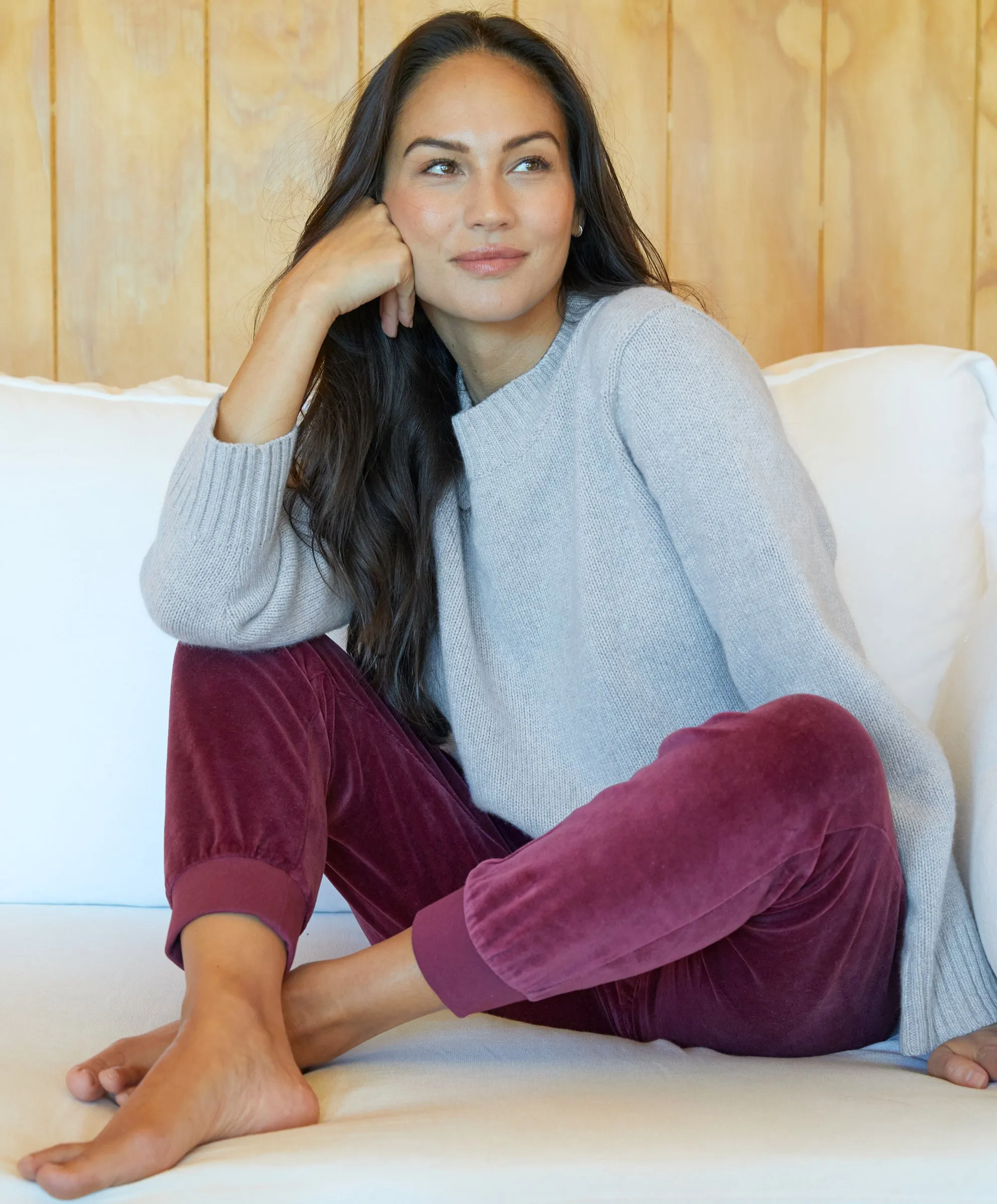 Ronan Velour Sweatpants - Outerworn sold by Outerknown