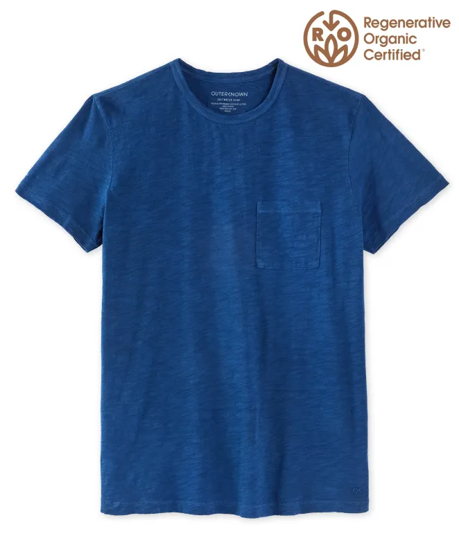 Botanical Saltwater Slub Pocket Tee - Outerworn made by Outerknown