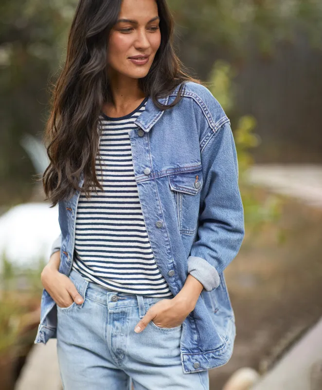 Jefferson Boyfriend Jacket - Outerworn made by Outerknown