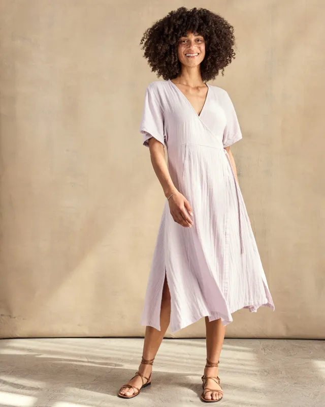 Luna Wrap Dress - Outerworn made by Outerknown