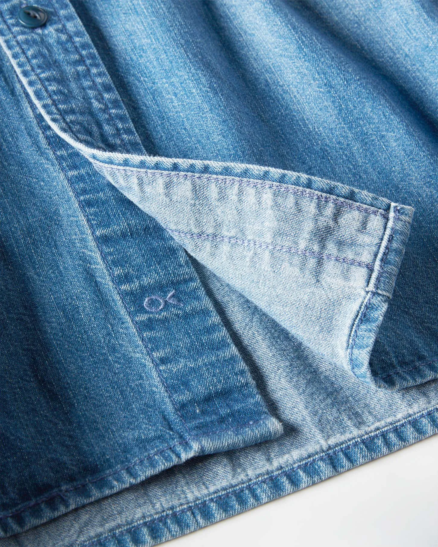 Denim Utilitarian Shirt - Outerworn sold by Outerknown product image thumbnail 5