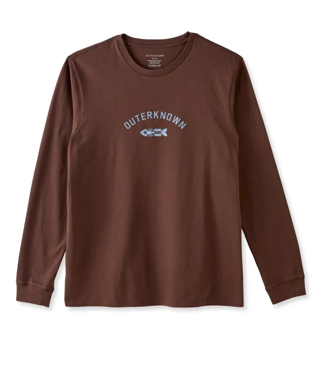 Journey Fish L/S Tee made by Outerknown