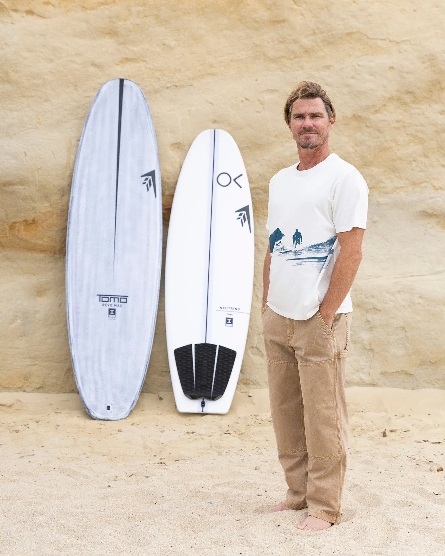 Tom Blake X Outerknown Wave Tee sold by Outerknown product image thumbnail 3