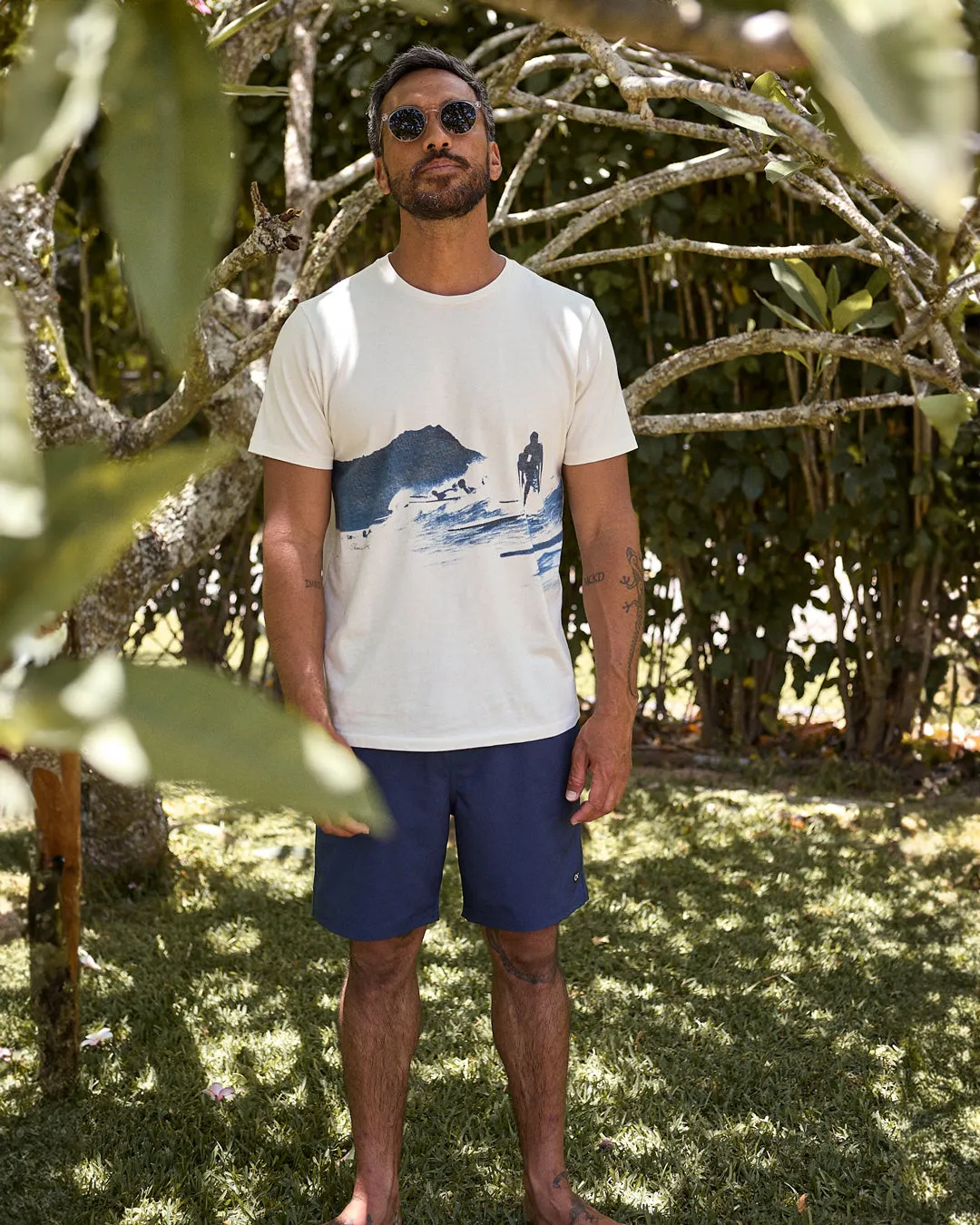 Tom Blake X Outerknown Wave Tee sold by Outerknown product image thumbnail 2