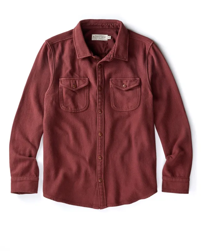 Chroma Blanket Shirt made by Outerknown
