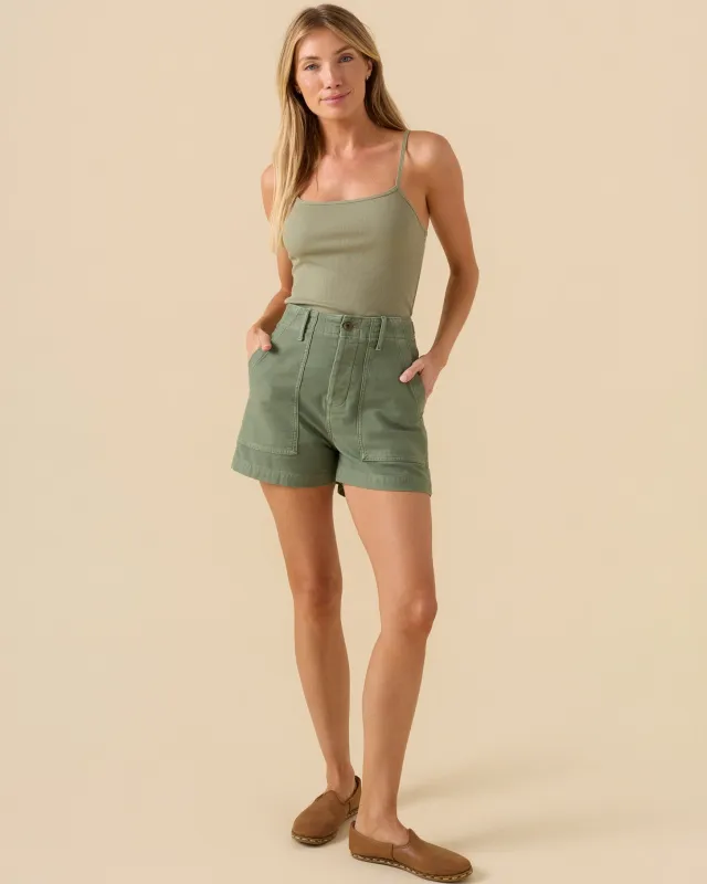 Westbound Utility Shorts - Off Duty Drab / 33 - Outerworn made by Outerknown