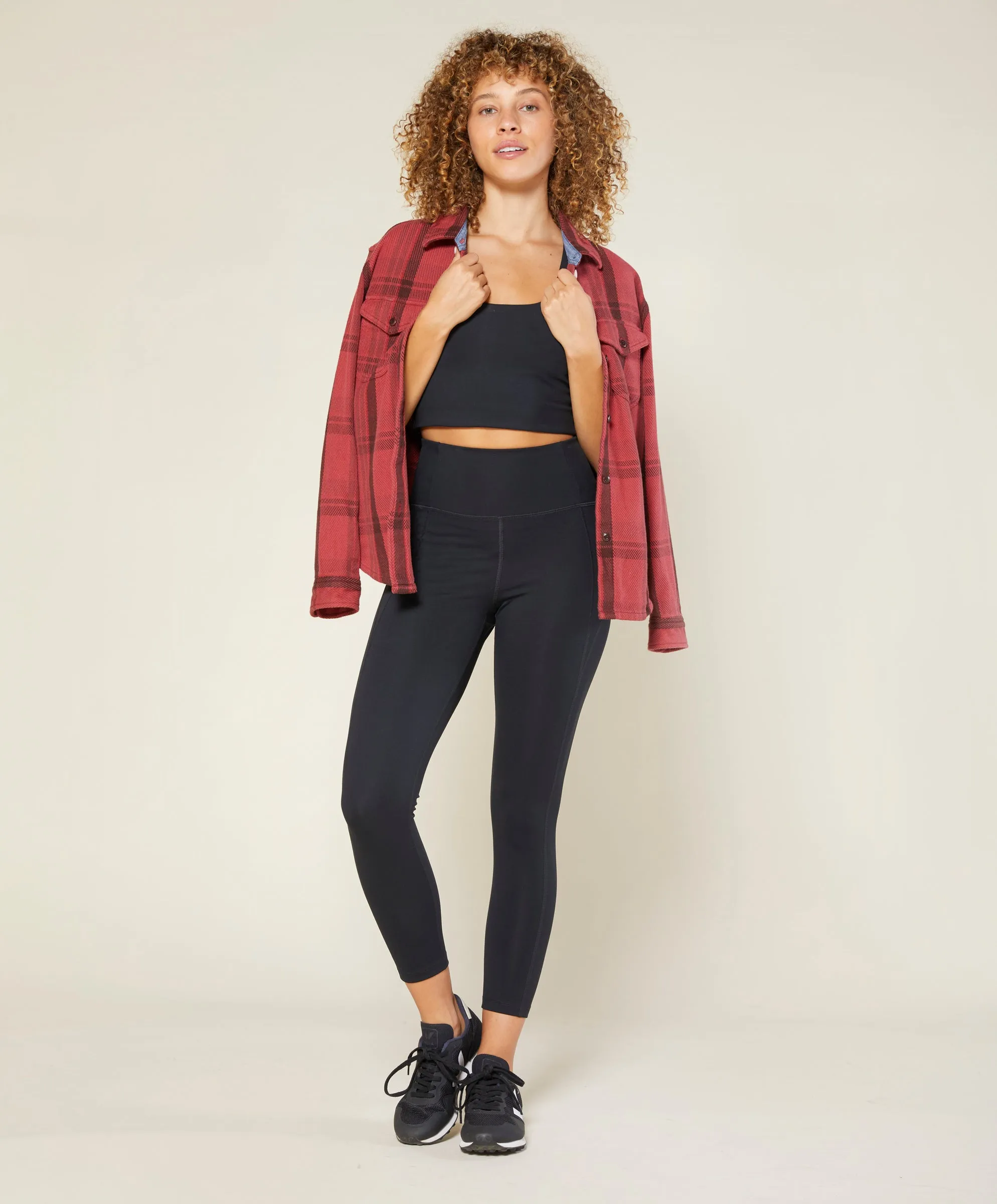 Girlfriend Collective High-Rise Compressive Leggings - Outerworn sold by Outerknown