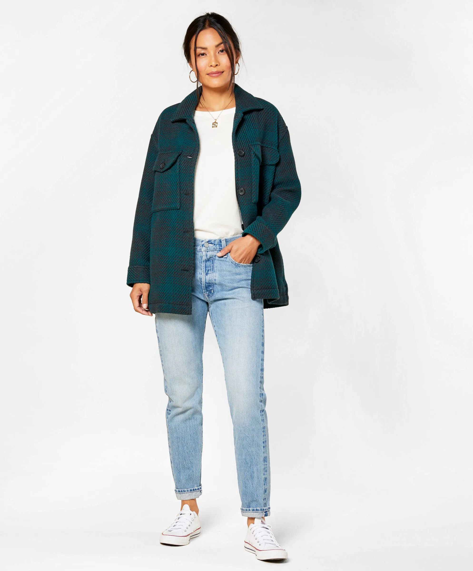 Cloud Weave Shirt Jacket - FINAL SALE sold by Outerknown product image thumbnail 4