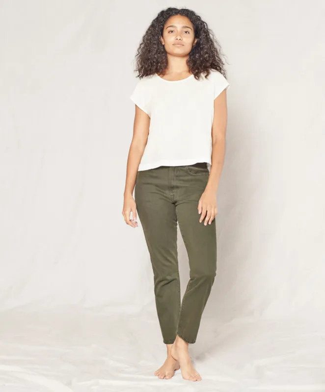 Dune High Rise Slim Fit Jeans - Outerworn sold by Outerknown