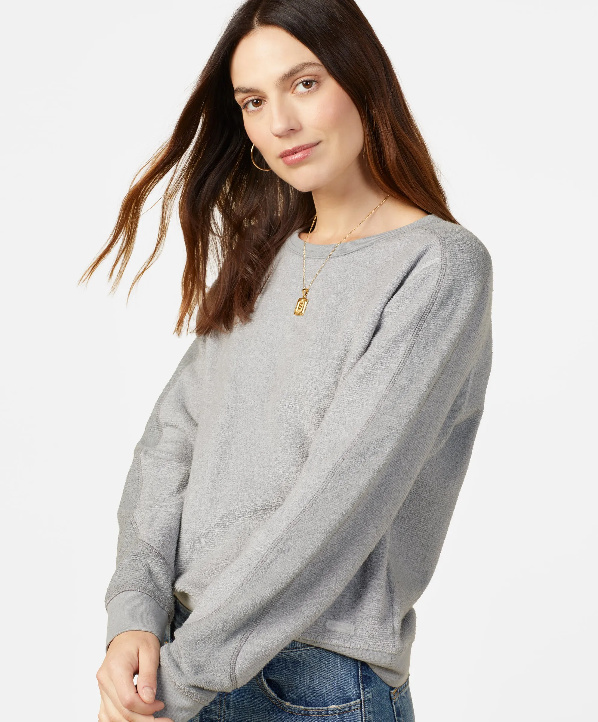 Hightide Crew with Stripe - FINAL SALE sold by Outerknown