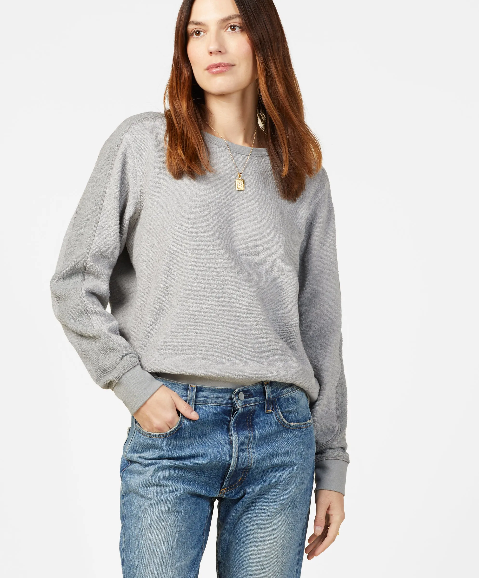 Hightide Crew with Stripe - FINAL SALE sold by Outerknown product image thumbnail 5