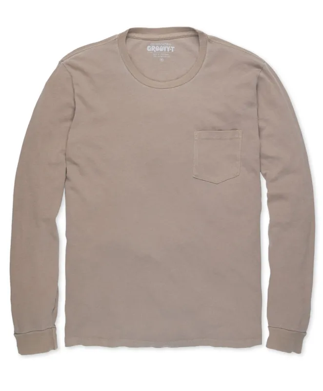 Groovy L/S Pocket Tee - Outerworn sold by Outerknown