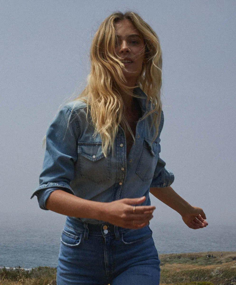 Women's Wyatt Denim Shirt - Outerworn sold by Outerknown