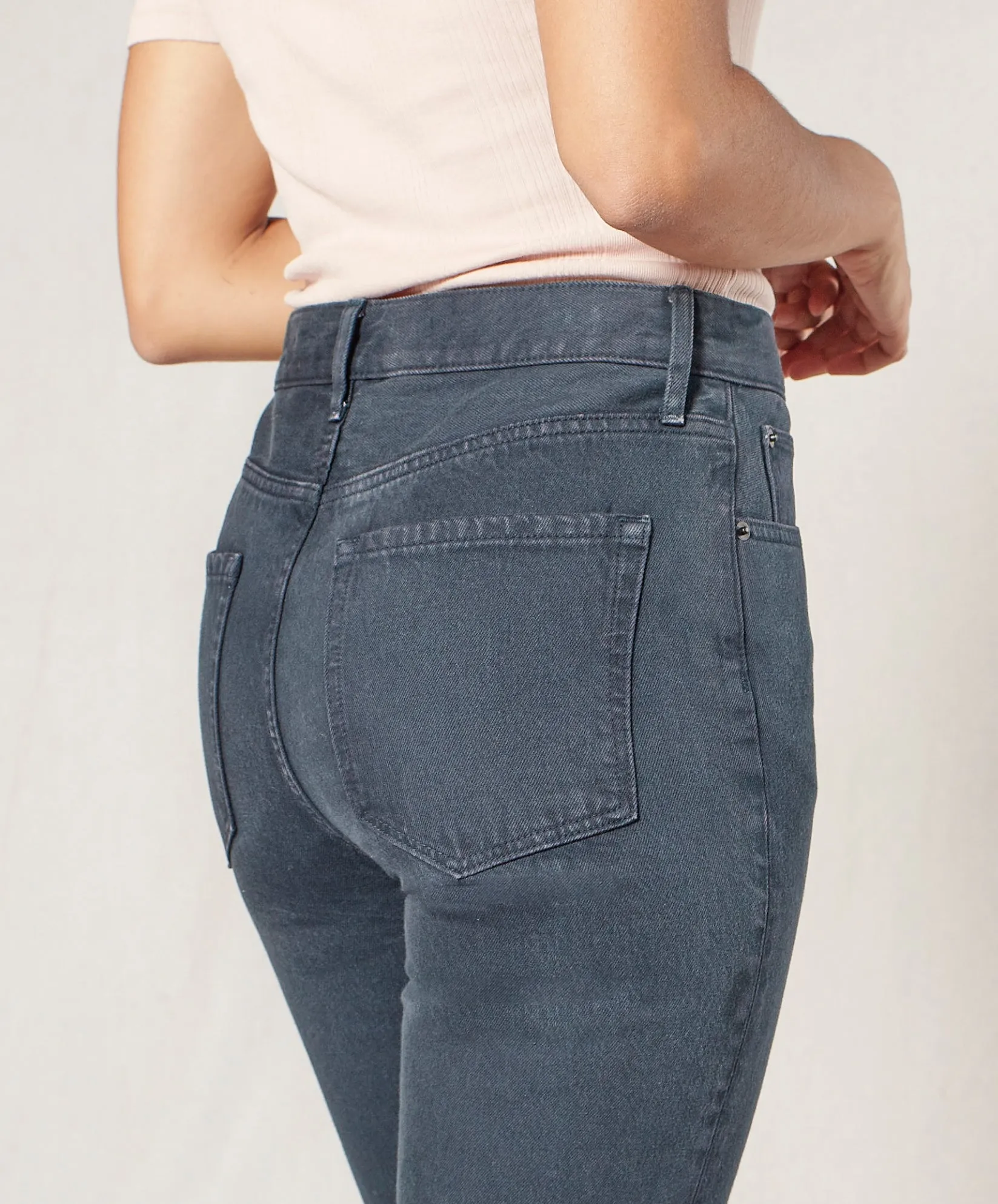 Dune High Rise Slim Fit Jeans - FINAL SALE sold by Outerknown product image thumbnail 2