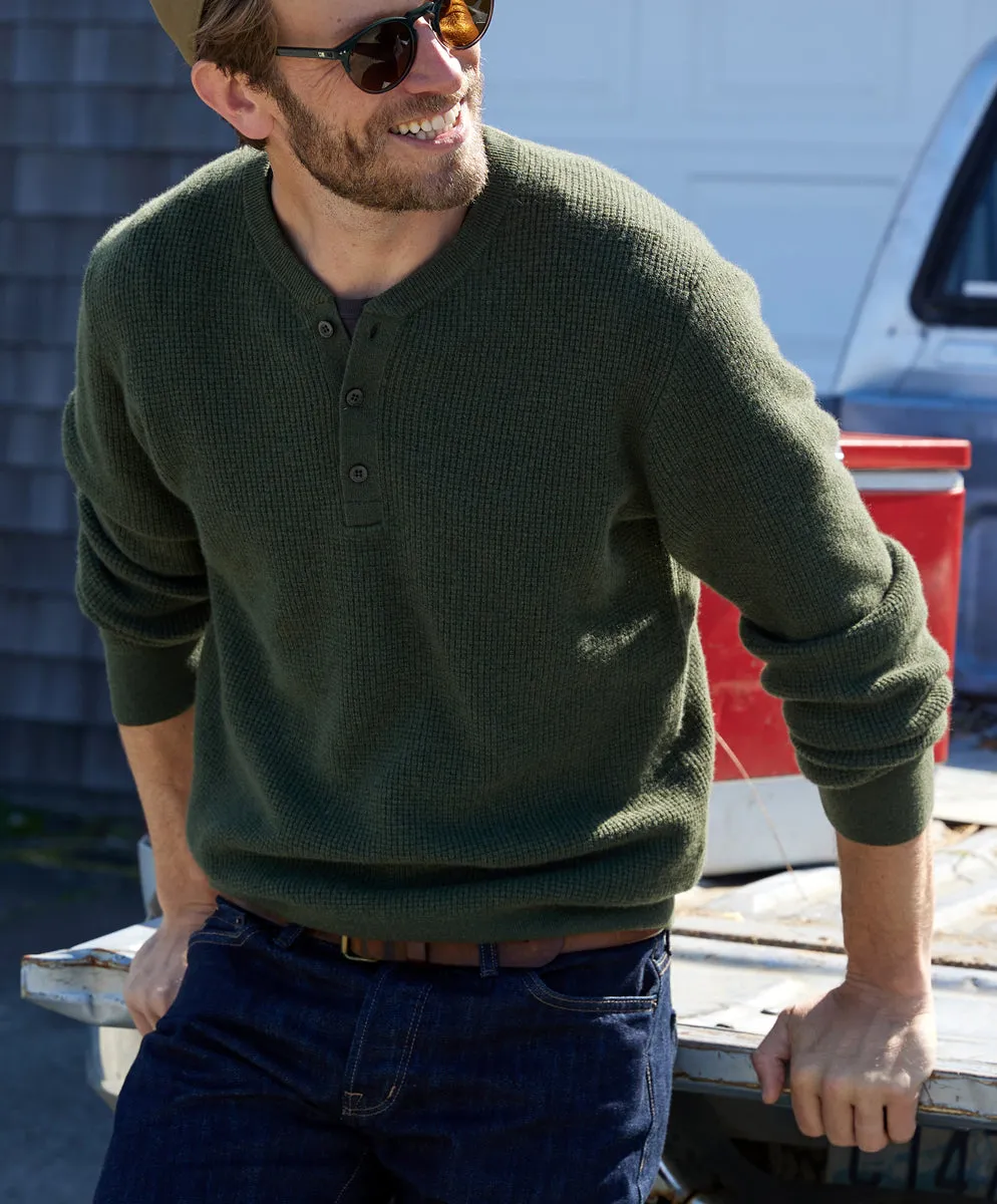 Shelter Waffle Henley - SALE sold by Outerknown product image thumbnail 4