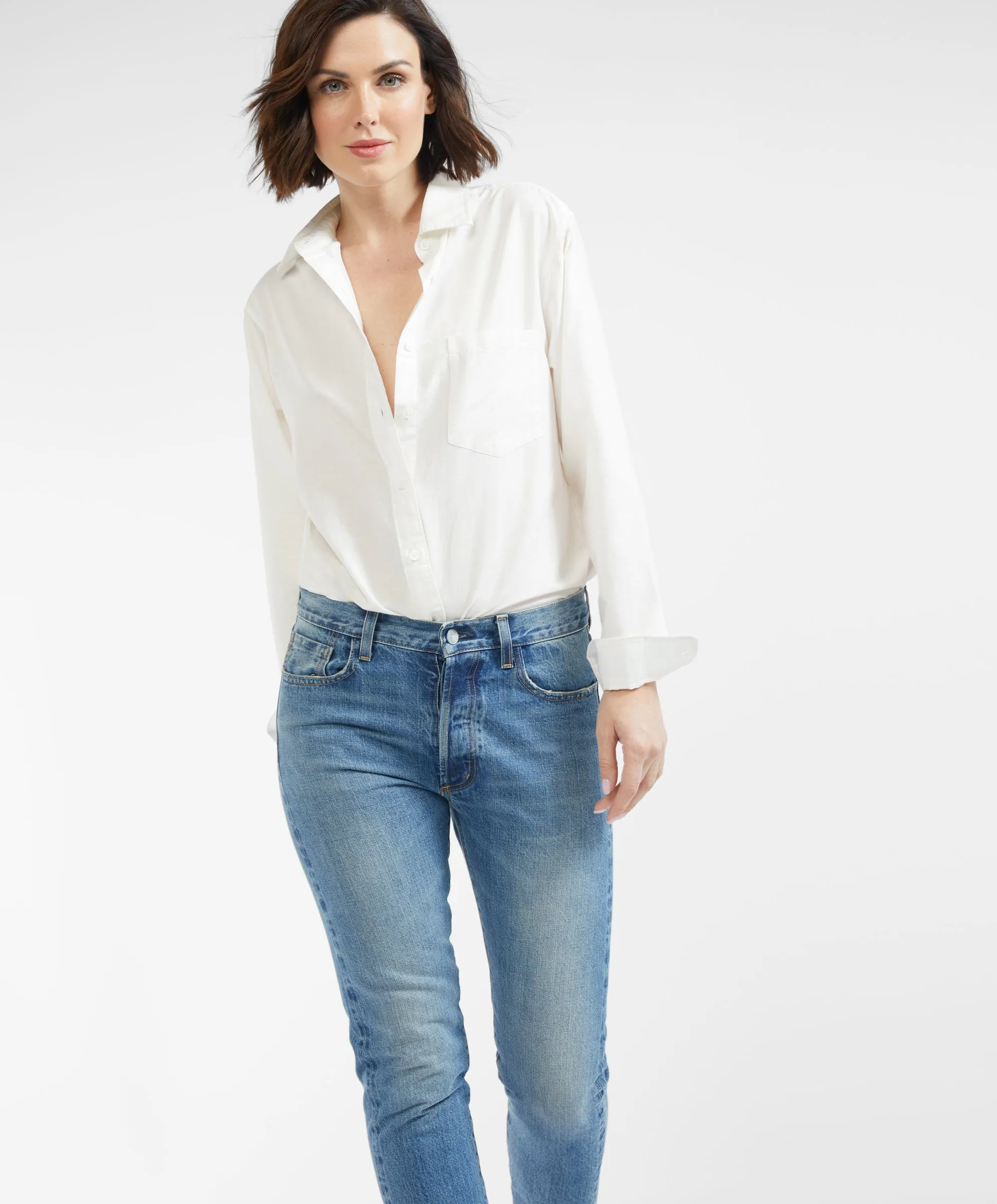 Sydney Sheer Boyfriend Shirt - FINAL SALE sold by Outerknown product image thumbnail 2