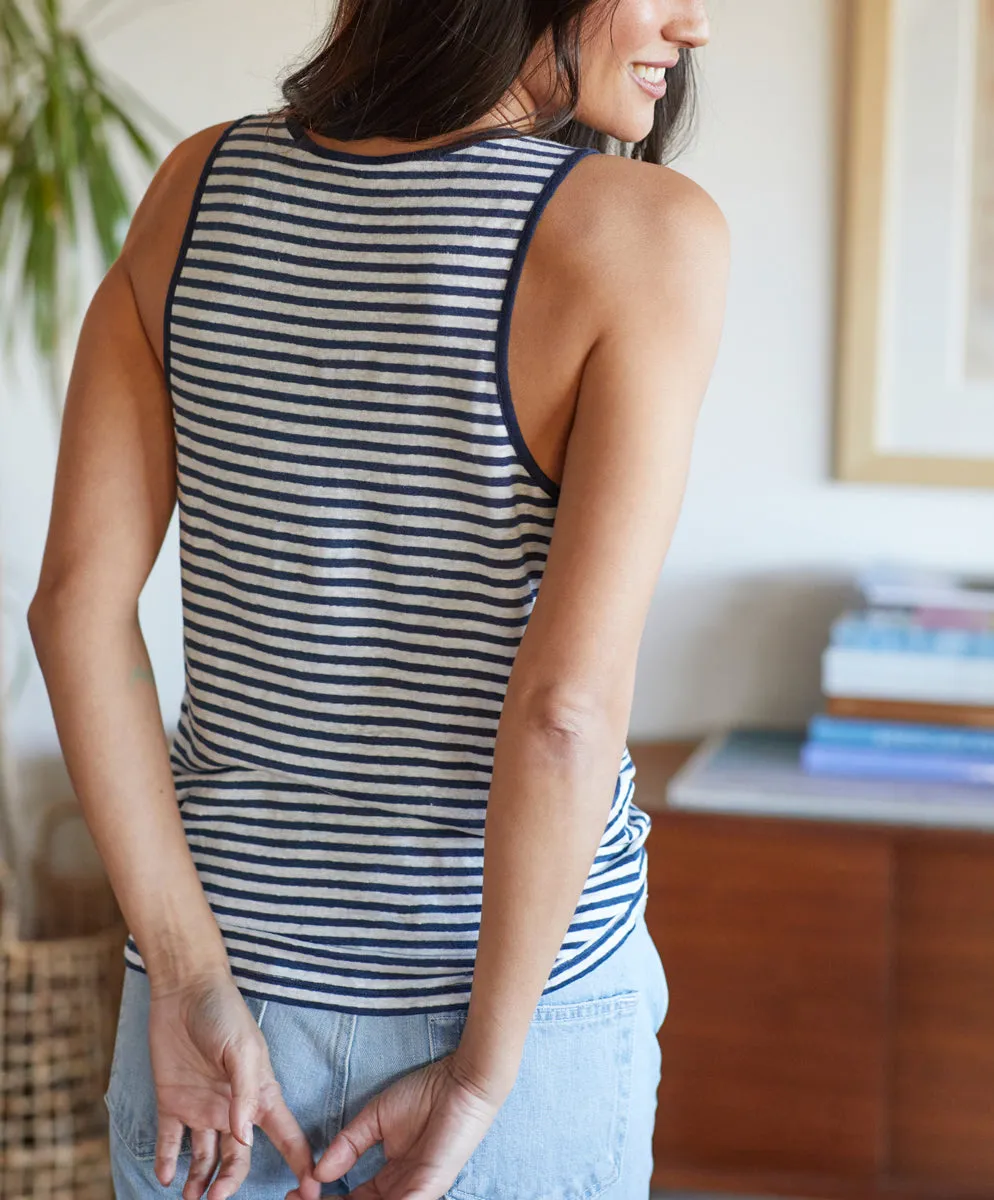 Offshore Linen Tank - SALE sold by Outerknown product image thumbnail 4